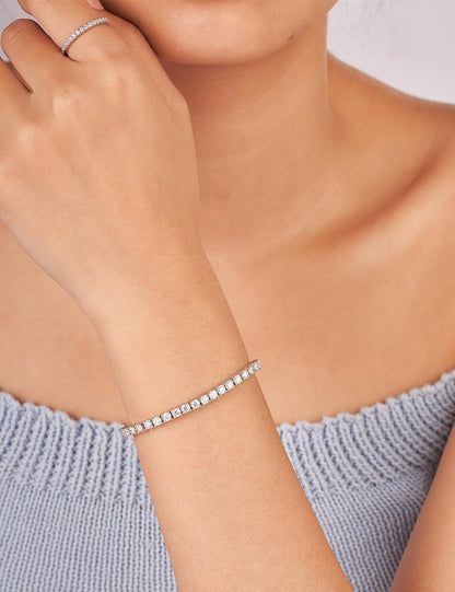 Moissanite Tennis Bracelet for Women in
