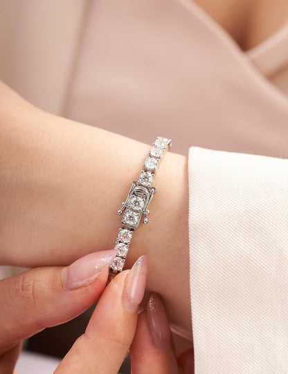 Moissanite Tennis Bracelet for Women in