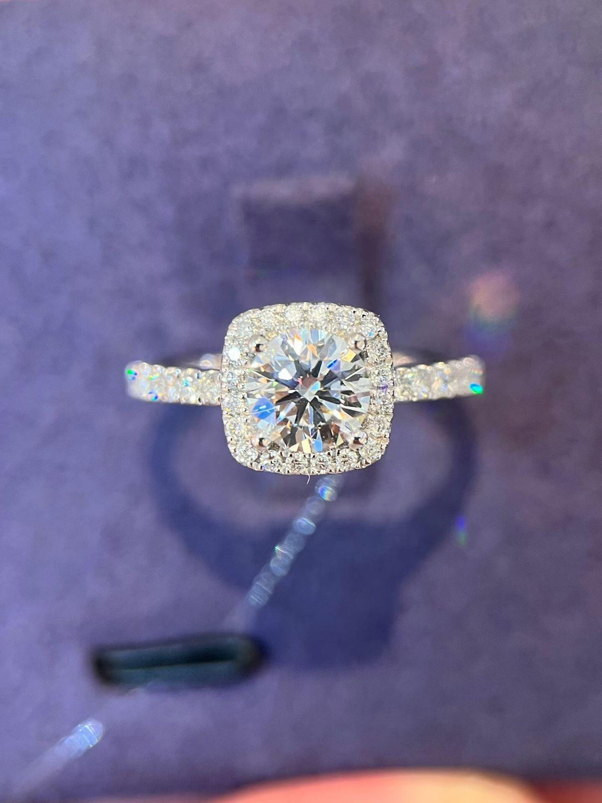 Moissanite Necklace, Earrings & Ring — Sold Separately or as a Set
