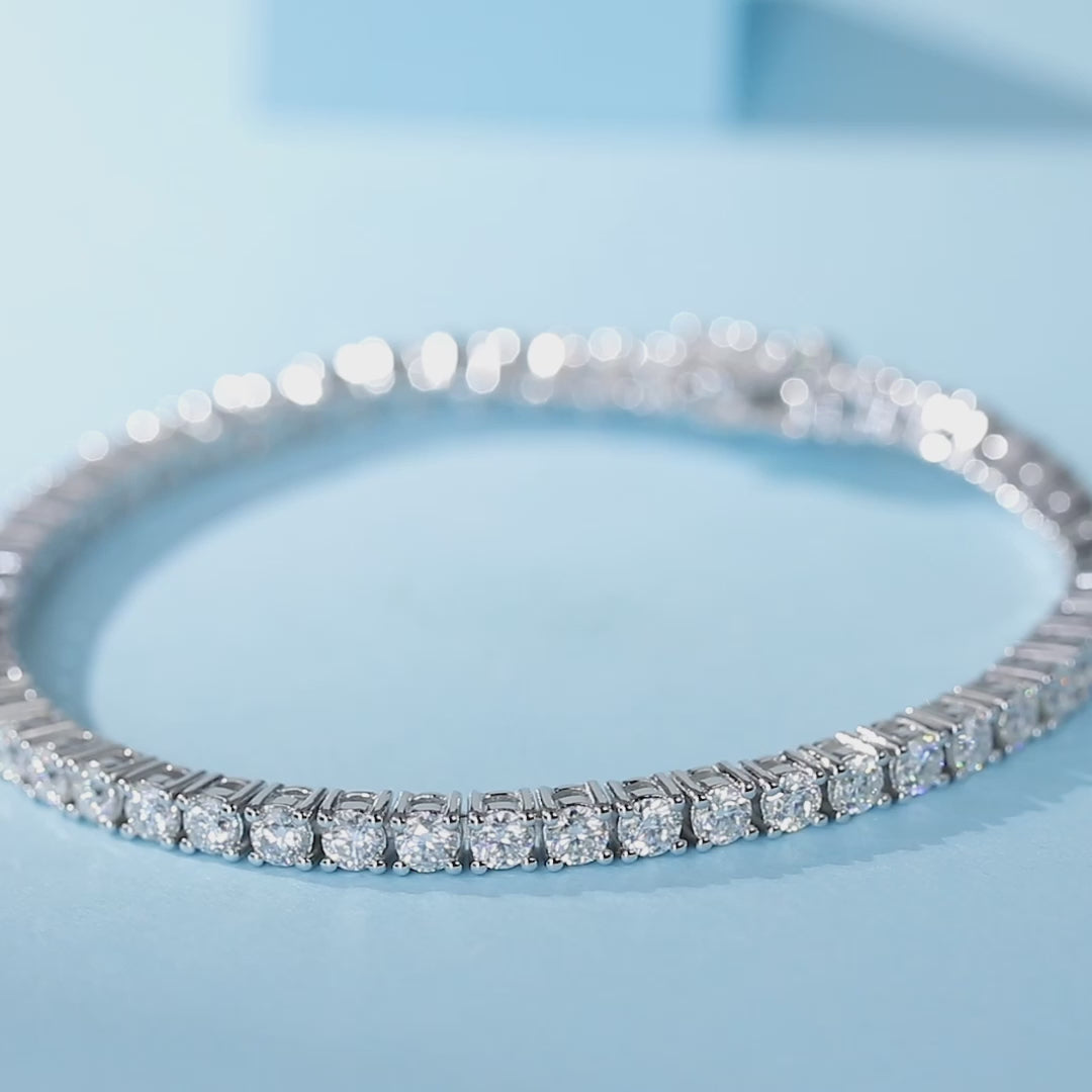 Moissanite Tennis Bracelet for Women in